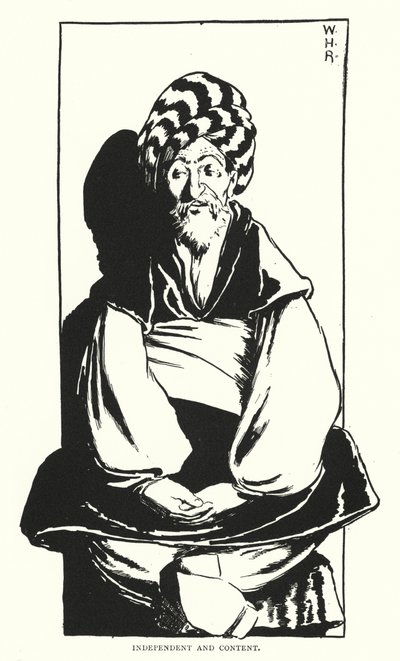 Uavhengig og innholdsrik (gravering) av William Heath Robinson