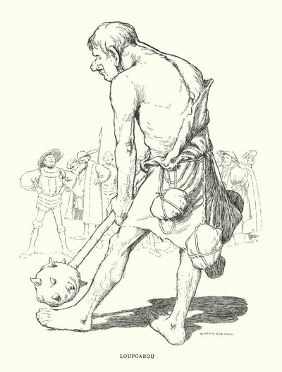Lupgarou (stein) av William Heath Robinson