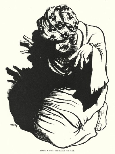 Gjorde en lav ære for ham (gravering) av William Heath Robinson