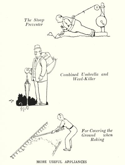 Flere nyttige apparater (litho) av William Heath Robinson