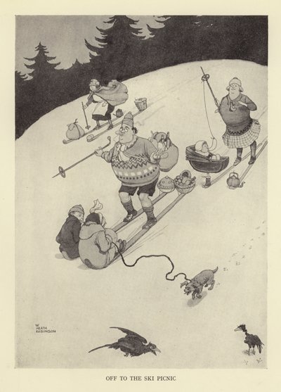 Ut på skipiknik av William Heath Robinson