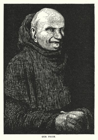 Vår Prior (litho) av William Heath Robinson