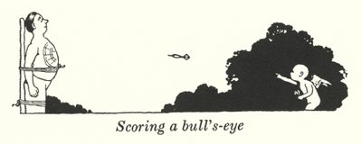 Å skåre et øye (litho) av William Heath Robinson