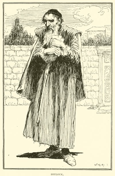 Shylock av William Heath Robinson