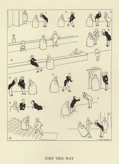 Gå denne veien av William Heath Robinson