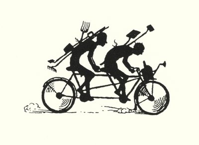 The End (litho) av William Heath Robinson