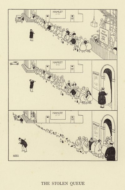Den stjålne køen av William Heath Robinson