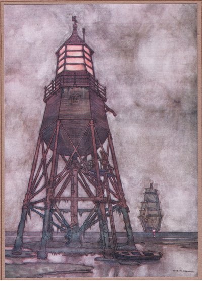 De kystvise lysene i England av William Heath Robinson
