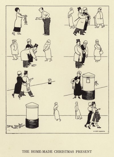 Den hjemmelagde julegaven av William Heath Robinson