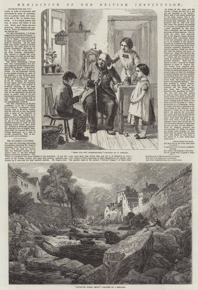 Utstilling av den britiske institusjonen av William Hemsley