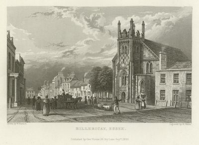 Billericay, Essex av William Henry Bartlett