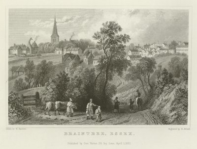 Braintree, Essex av William Henry Bartlett
