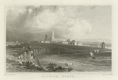 Harwich, Essex av William Henry Bartlett