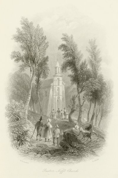 Pastor Neffs kirke av William Henry Bartlett
