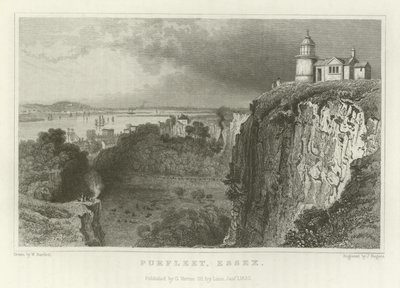 Purfleet, Essex av William Henry Bartlett