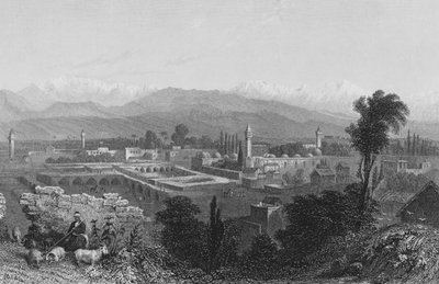 Tarsus, en by i Kilikia av William Henry Bartlett