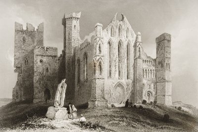 The Rock of Cashel, County Tipperary, Irland, fra 