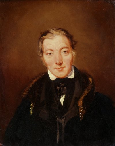 Robert Owen, 1834 av William Henry Brooke