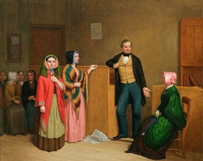 Et kvinnelig arbeidskontor av William Henry Burr