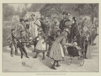 The Lungs of London, lørdag ettermiddag i Victoria Park av William Henry Charles Groome
