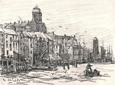 North Shields (kull på papir) av William Henry Charlton