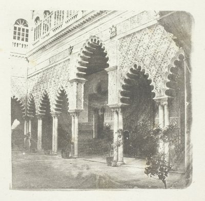 Alcazar de Sevilla av William Henry Fox Talbot
