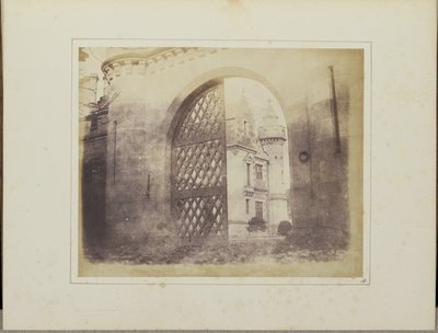 Inngangsporten, Abbotsford av William Henry Fox Talbot