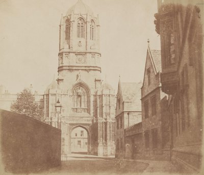 Gate of Christchurch, før september 1844. av William Henry Fox Talbot