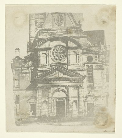 St. Etienne du Mont, Fasade av William Henry Fox Talbot