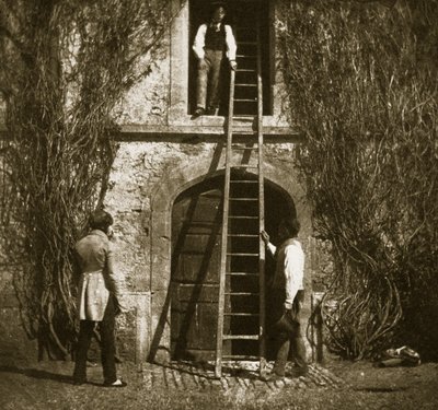 Stigen, april 1844 (saltpapirtrykk fra kalorinegativ) av William Henry Fox Talbot
