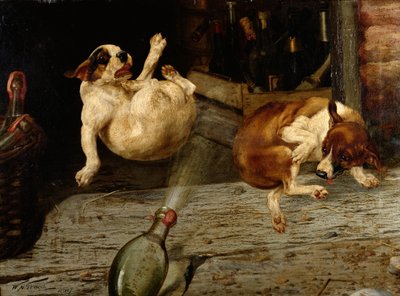 Et overraskende resultat, 1887 (en av et par) av William Henry Hamilton Trood