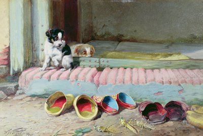 Venn eller fiende, 1891 av William Henry Hamilton Trood