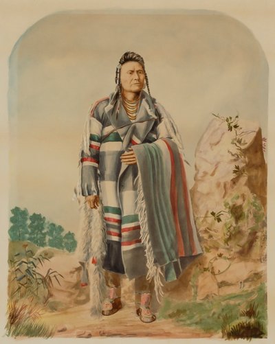 Høvding Joseph fra Nez Perce, ca. 1880. av William Henry Holmes
