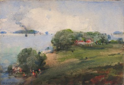 Utsikt over Potomac, 1930. av William Henry Holmes