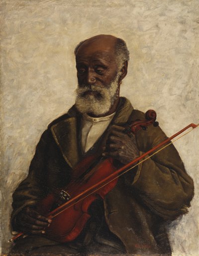 Old Slave, ca. 1889 (olje på lerret) av William Henry Huddle