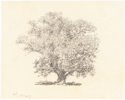 Et tre i helblad av William Henry Hunt