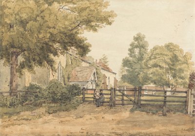 Aldenham kirke av William Henry Hunt