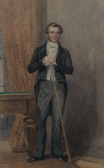 Groom of Chambers (akvarell på papir) av William Henry Hunt