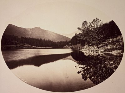 Mystic Lake. av William Henry Jackson