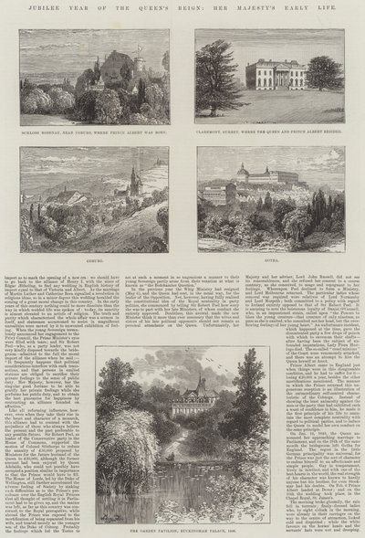 Jubileumsåret for dronningens regjeringstid, Hennes Majestets tidlige liv av William Henry James Boot