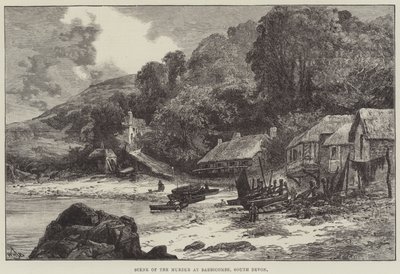 Scene of the Murder i Babbacombe, South Devon av William Henry James Boot
