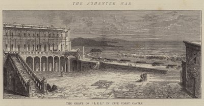 Ashantee-krigen, graven til L E L i Cape Coast Castle av William Henry James Boot