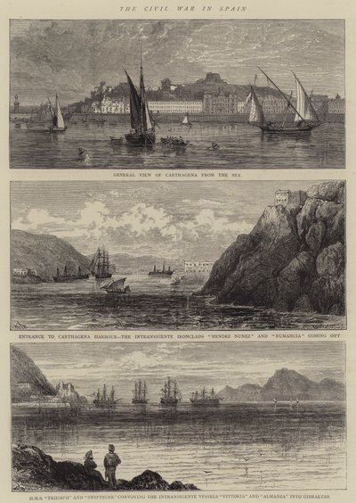 Borgerkrigen i Spania av William Henry James Boot