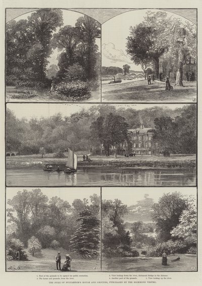 The Duke of Buccleuch House and Grounds, kjøpt av Richmond Vestry av William Henry James Boot