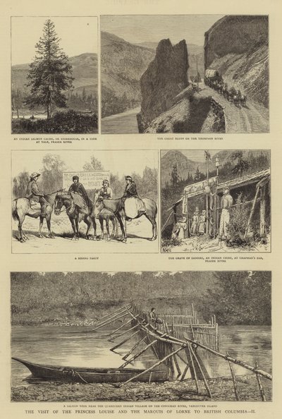 Besøket av prinsesse Louise og markisen av Lorne til British Columbia, II av William Henry James Boot