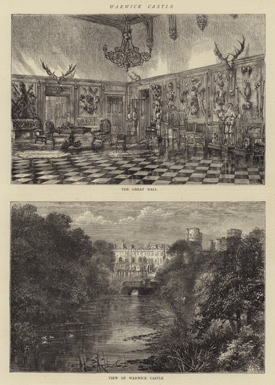 Warwick Castle av William Henry James Boot
