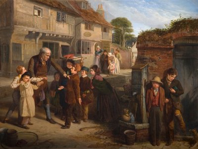 Det knuste vinduet, 1855 av William Henry Knight