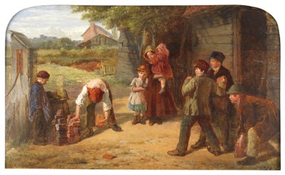 Landsbyspillet, 1860 av William Henry Knight