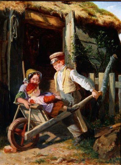Trillebår (panel) av William Henry Knight
