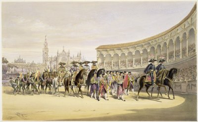 Inntreden av Toreros i prosesjon, 1865 av William Henry Lake Price